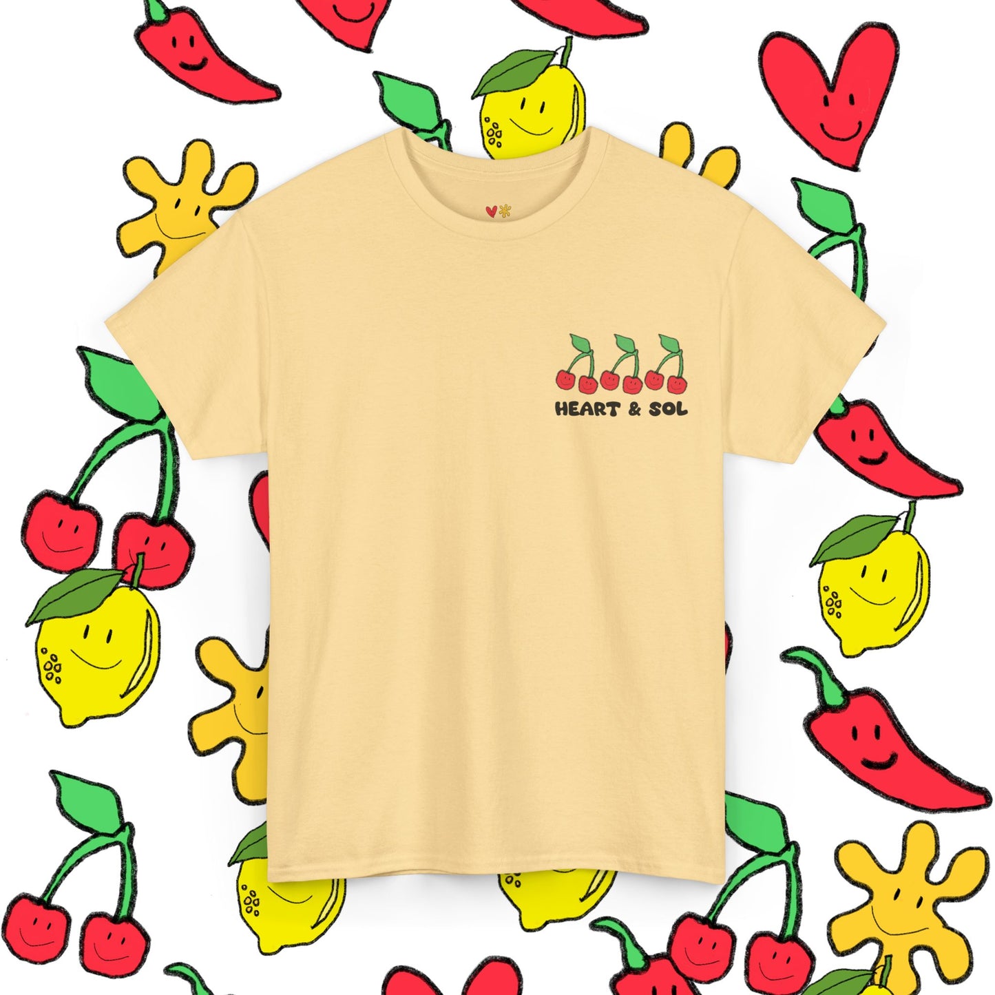 Heart & Sol Cherry Baby T-Shirt